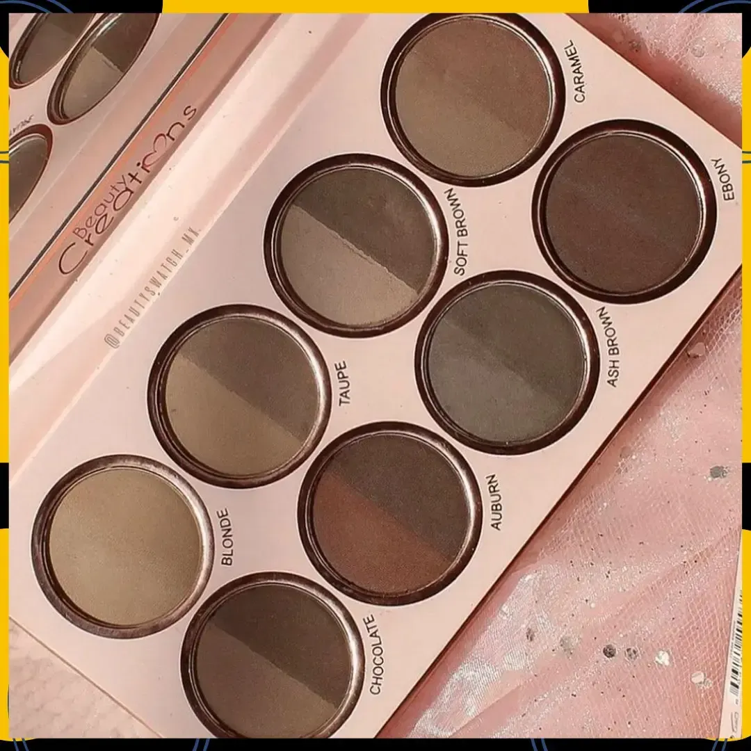PALETA PARA CEJAS EYEBROW DEFINER POWDER - BEAUTY CREATIONS 