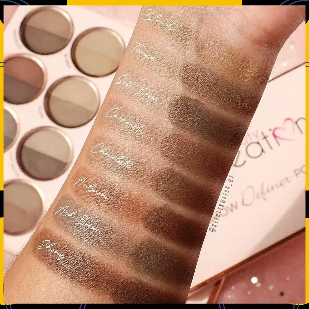 PALETA PARA CEJAS EYEBROW DEFINER POWDER - BEAUTY CREATIONS 