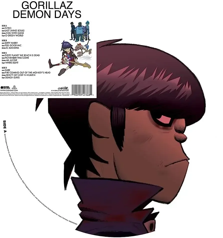 Demon Dayz Vinyl Picture Disc Gorillaz 