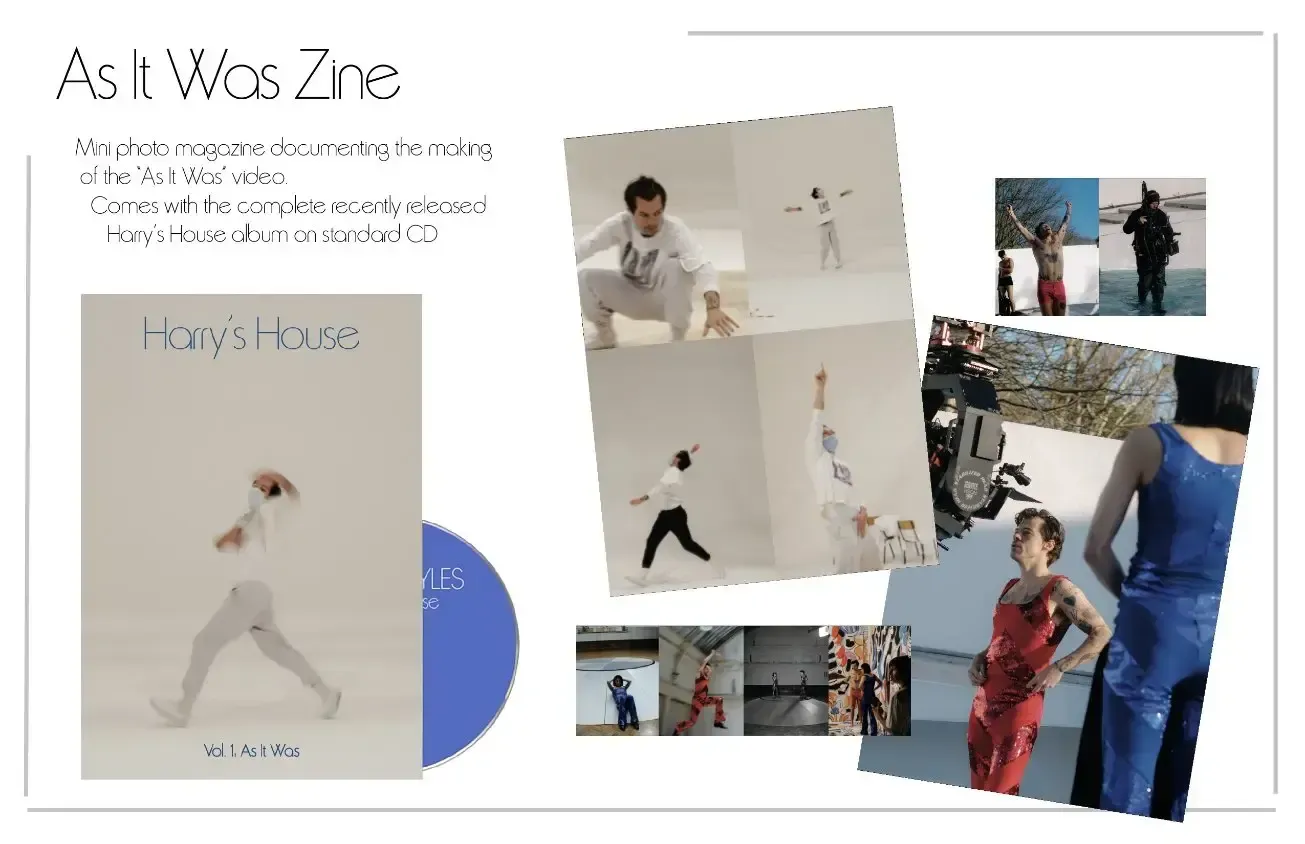 Harry's house CD Edición Zinepack Vol. 1 Limitada Harry Styles One Direction