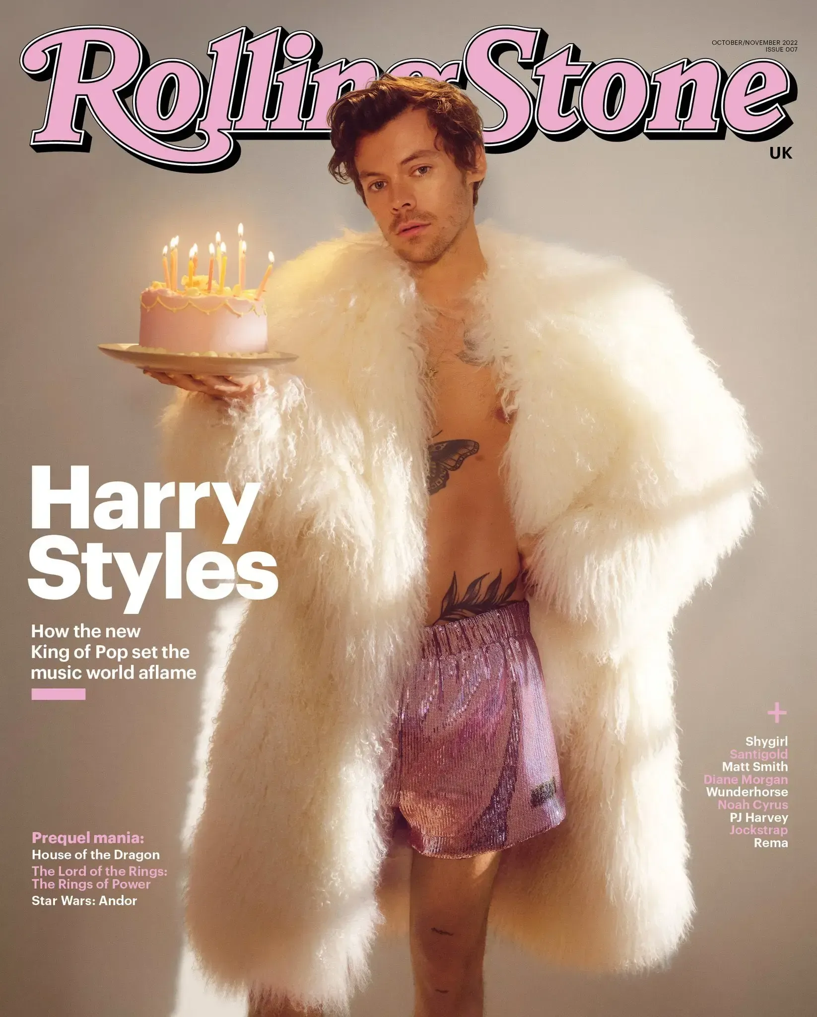 Rolling Uk Stone Revista Harry Styles One Direction