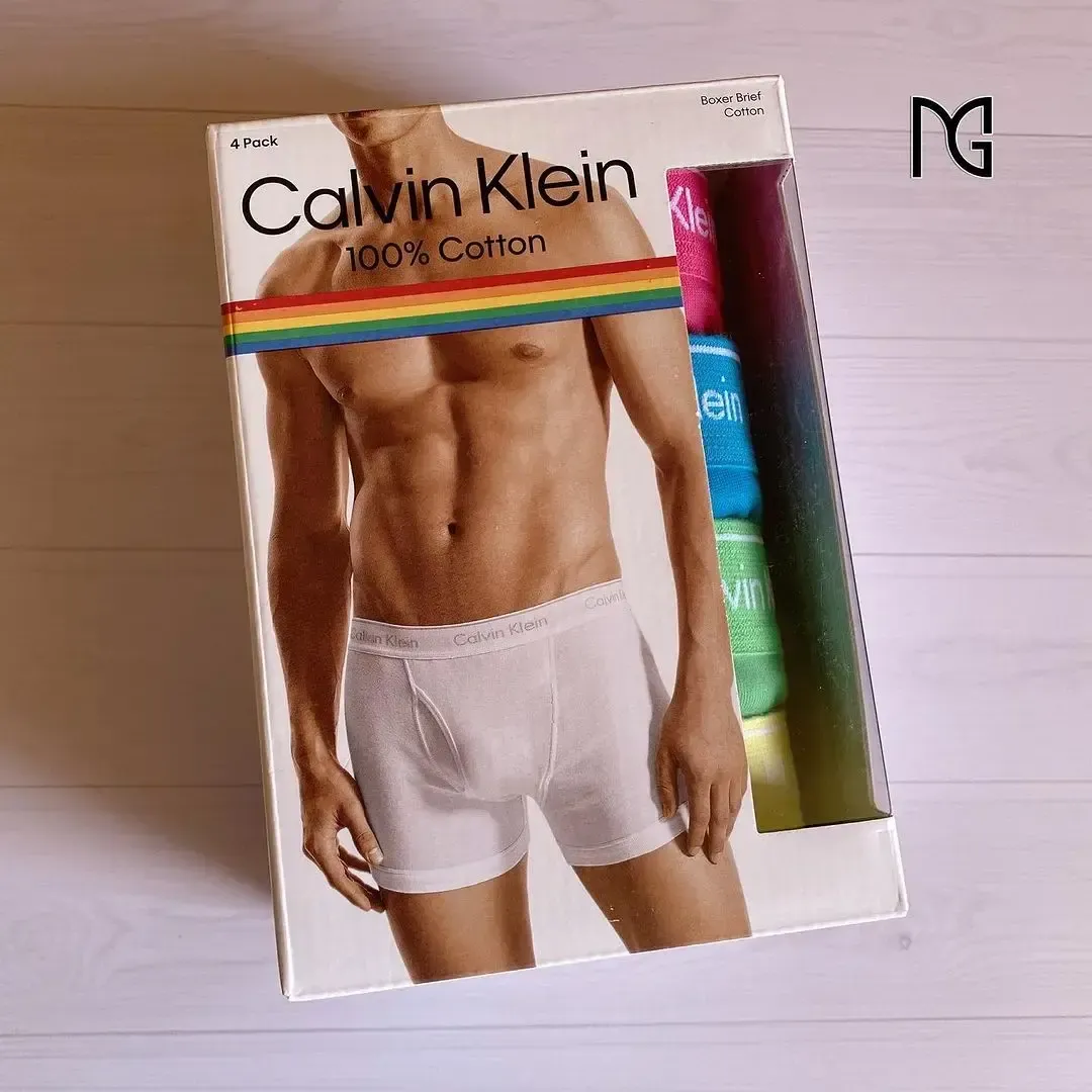 Pack 4 Boxers Pride Calvin Klein 