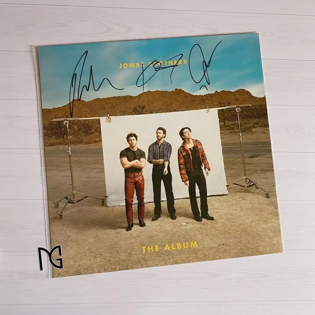 Pack The Album Uk Autografiado Jonas Brothers 