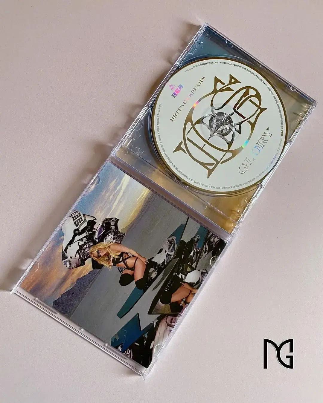 Glory CD Edición Target Fan Made Britney Spears 