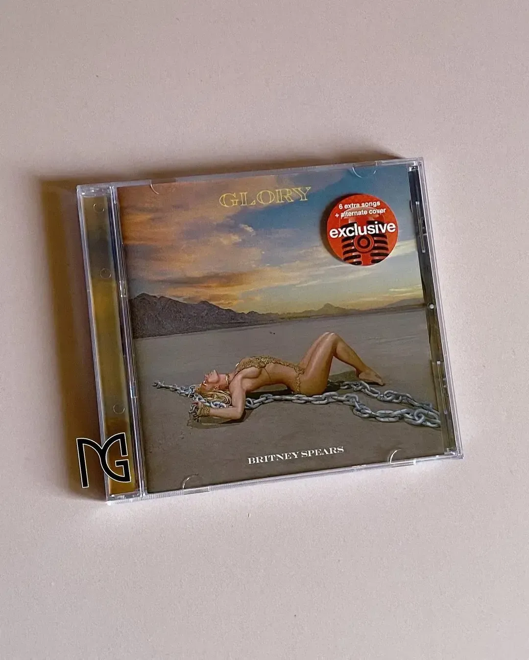 Glory CD Edición Target Fan Made Britney Spears 