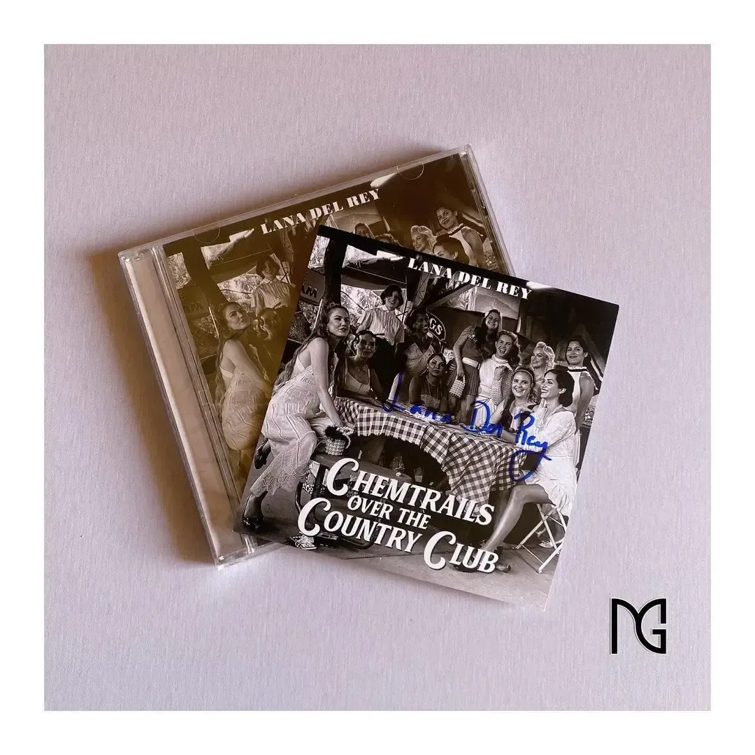 Chemtrails Over The Country CD Autografiado Lana Del Rey