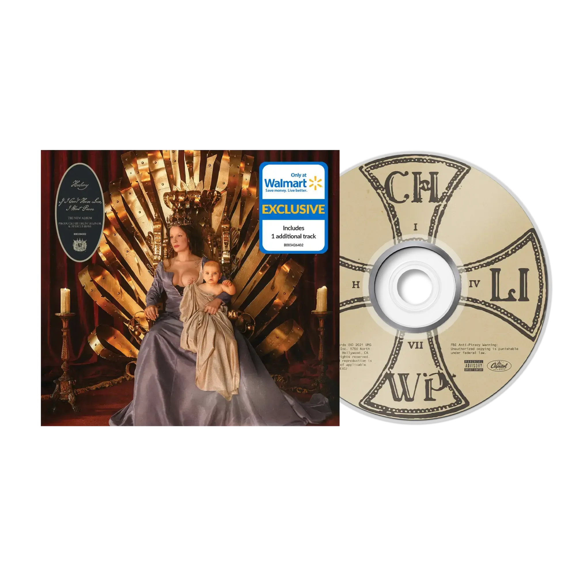 If I Can't Have Love, I Want Power. CD Edición Walmart Halsey