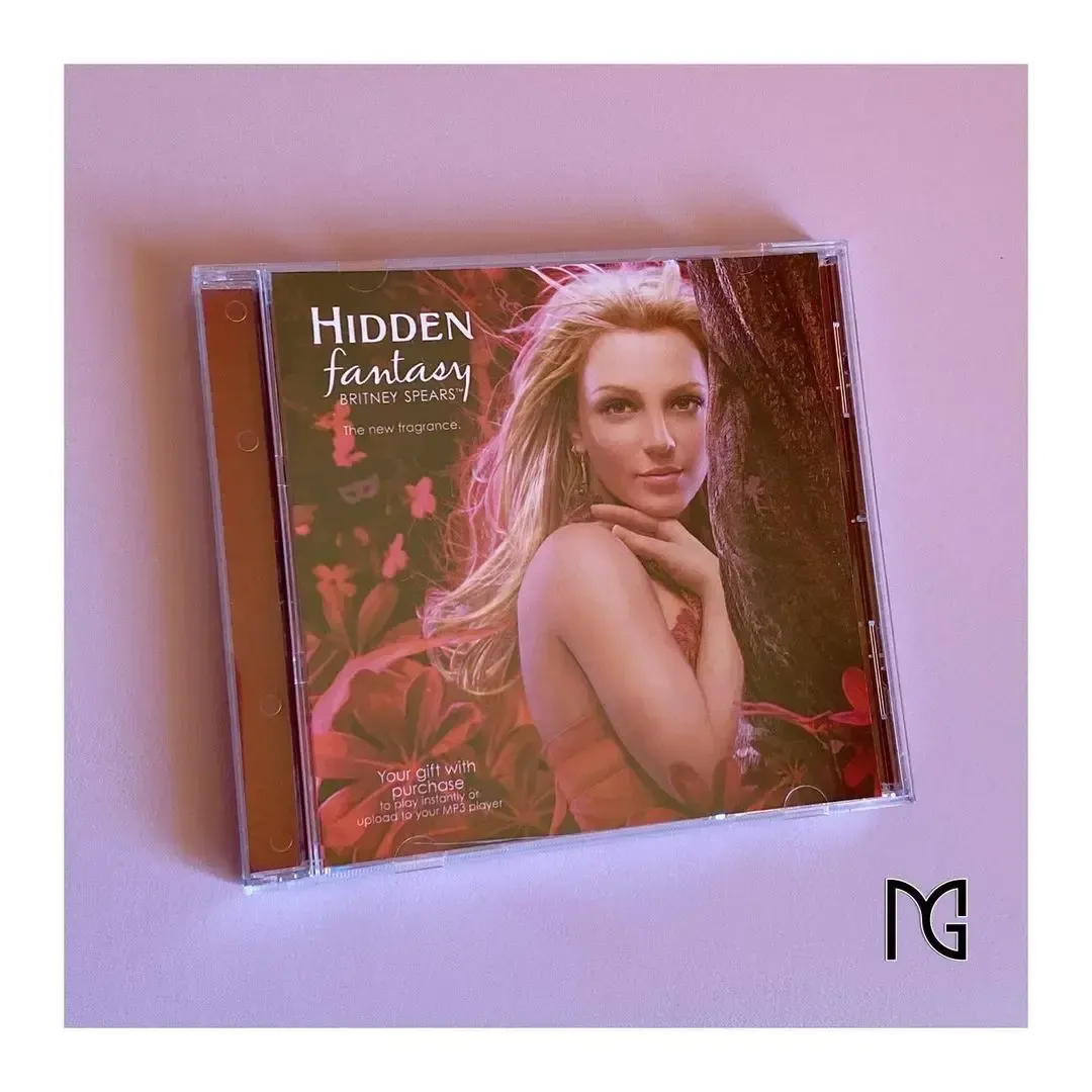 Hidden Fantasy Promocional CD Fan Made Britney Spears 
