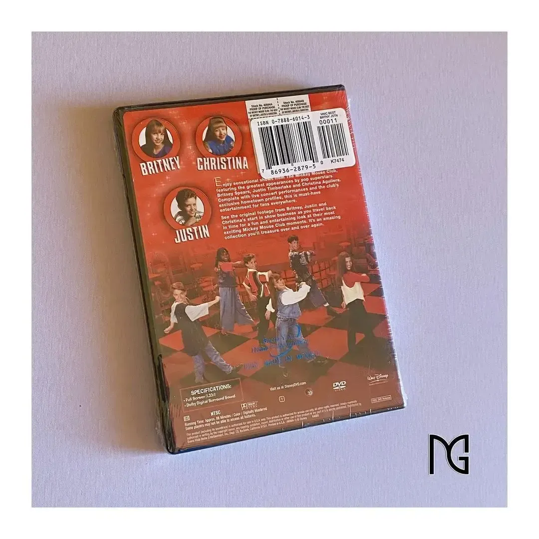 The Best Of Britney, Justin, Christina DVD Britney Spears 