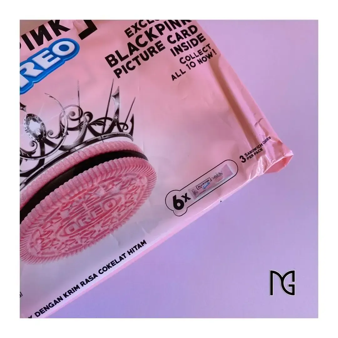 Paquete Galletas Oreo Indonesia Blackpink