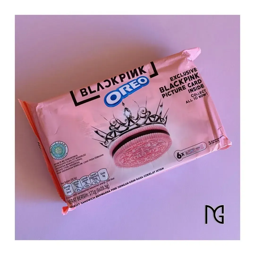 Paquete Galletas Oreo Indonesia Blackpink