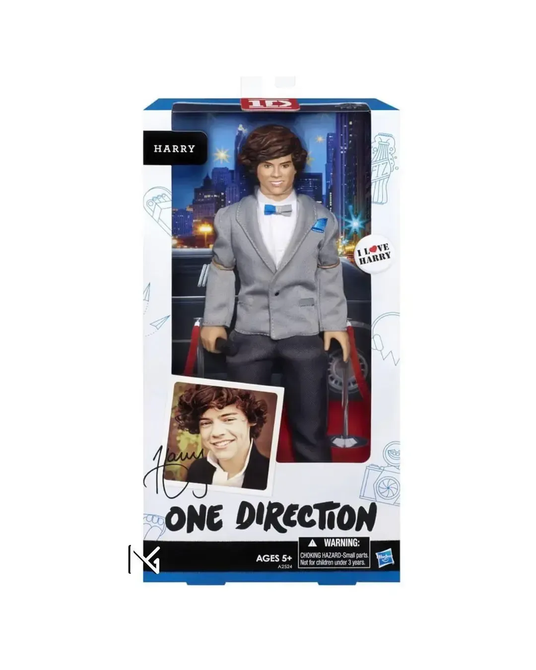 Muñeco Harry Styles Hasbro Edición Limitada Diseño 2 One Direction