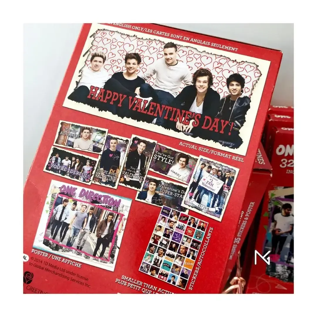 San Valentine Caja One Direction