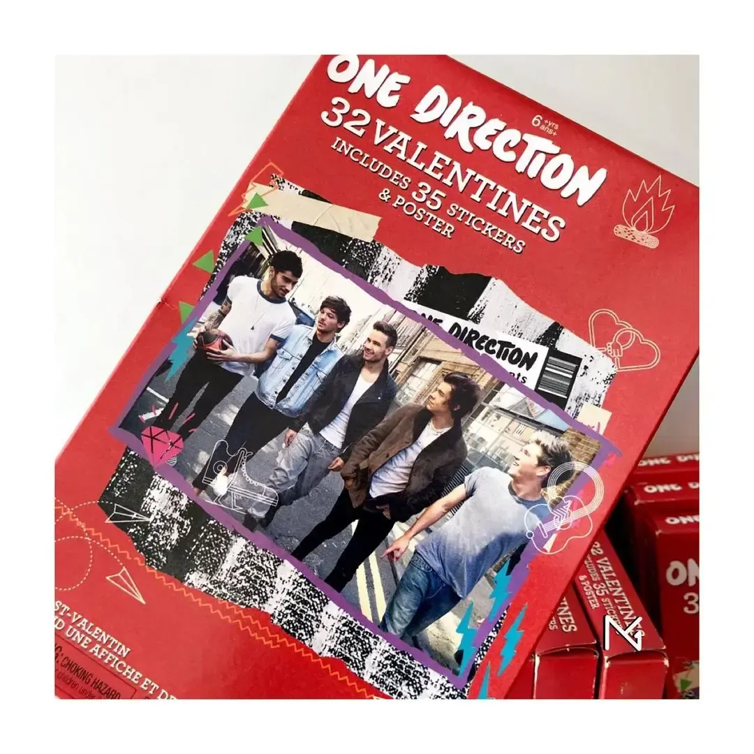 San Valentine Caja One Direction