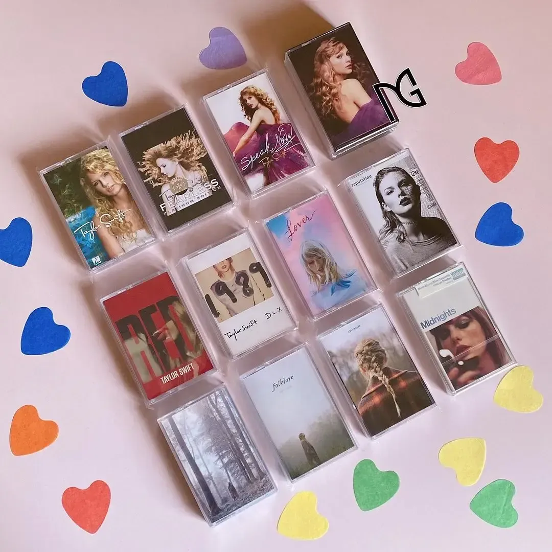 Colección De 12 Cassettes Taylor Swift 