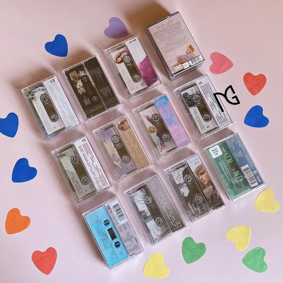 Colección De 12 Cassettes Taylor Swift 