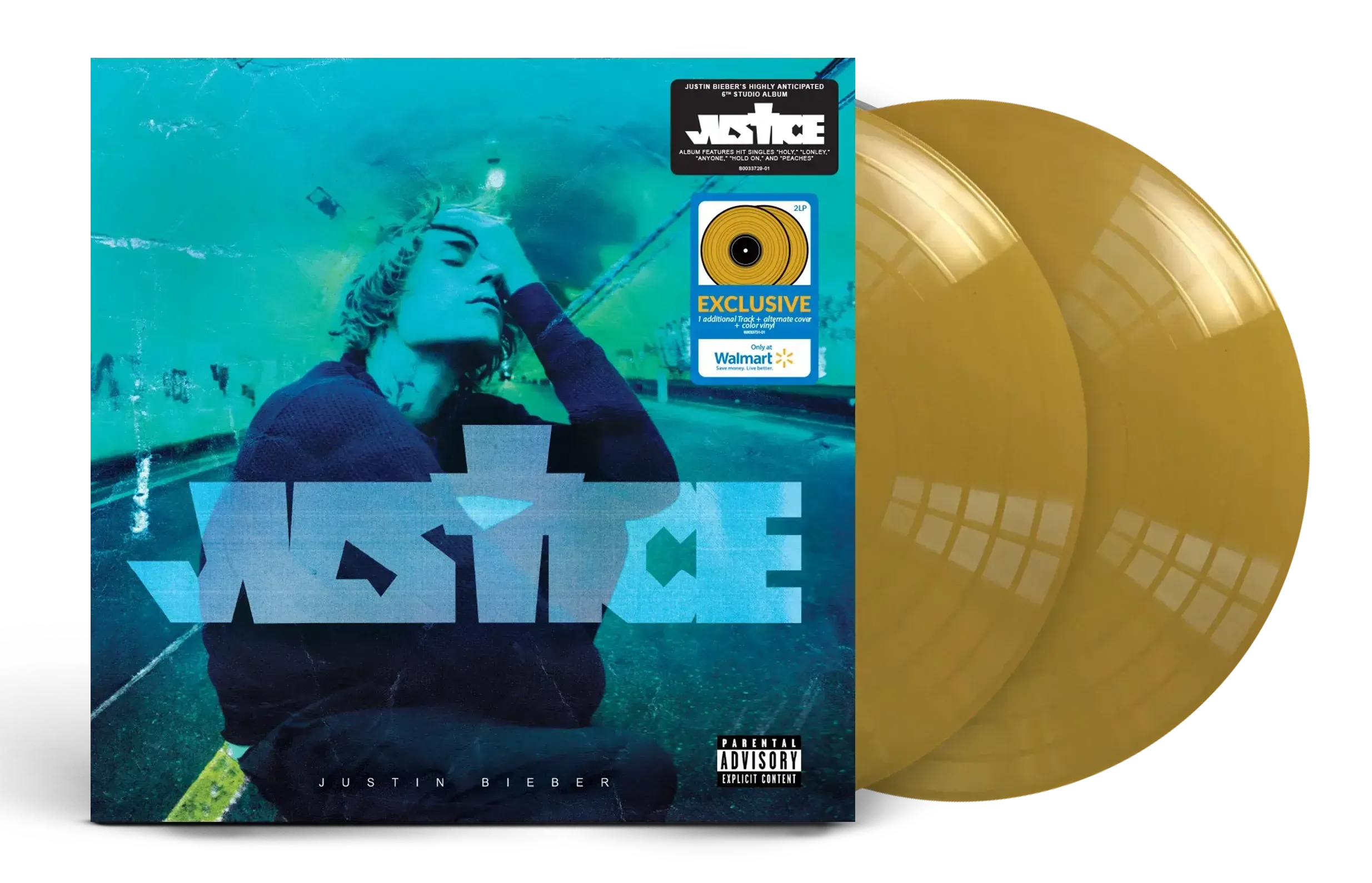 Justice Vinyl Edición Walmart Justin Bieber 