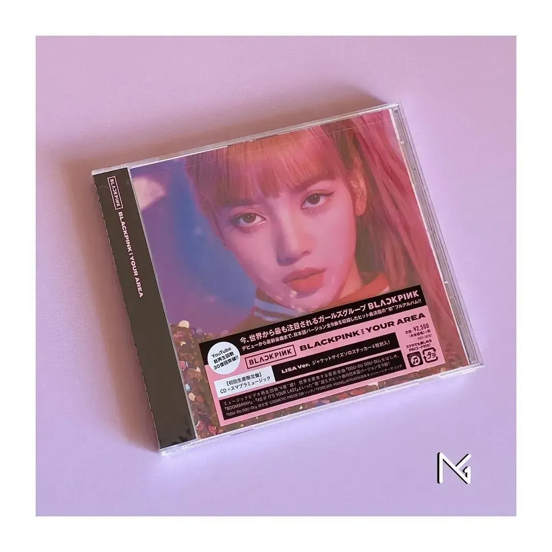 In Your Area CD Edición Japan Lisa Blackpink