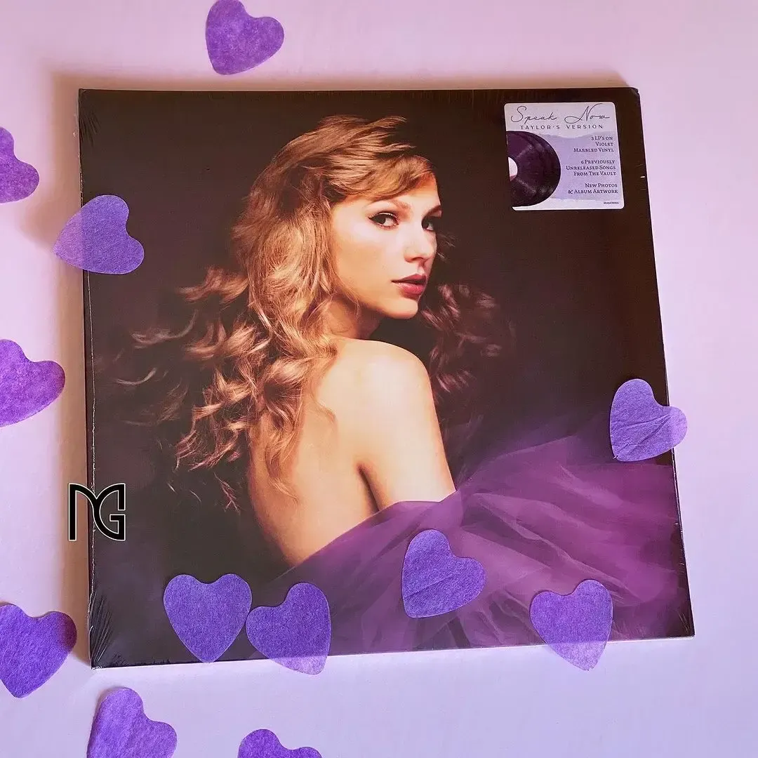 Speak Now Vinyl Edición Violet Marbled Taylor Swift 