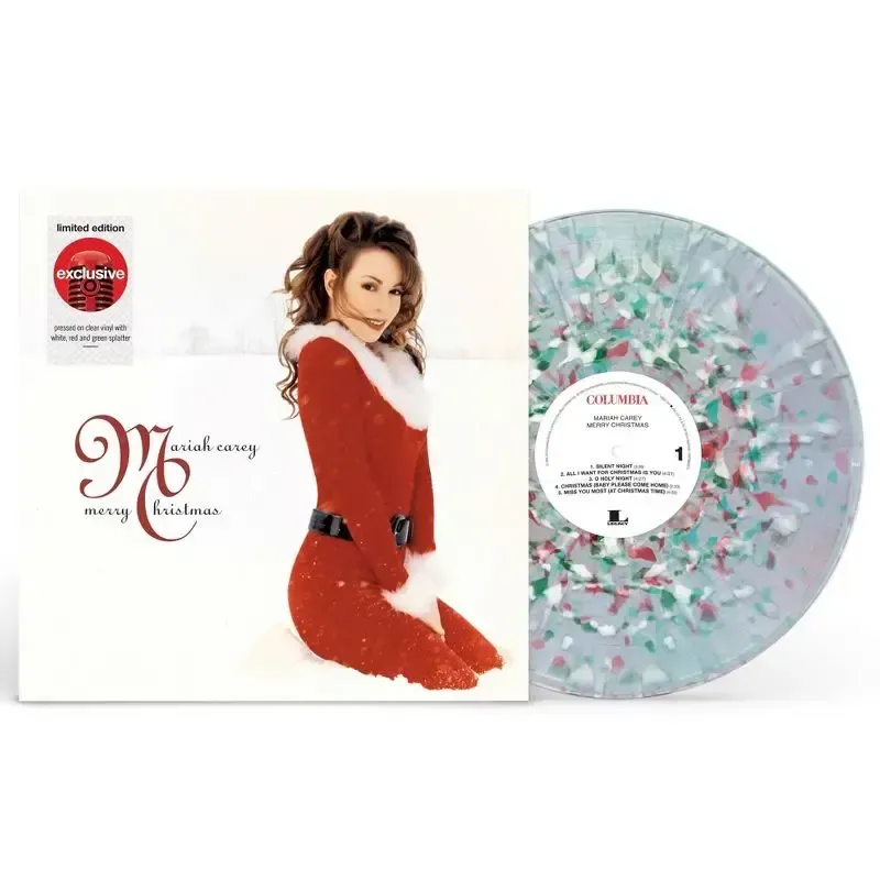 Merry Christmas Edición Target VInyl Mariah Carey