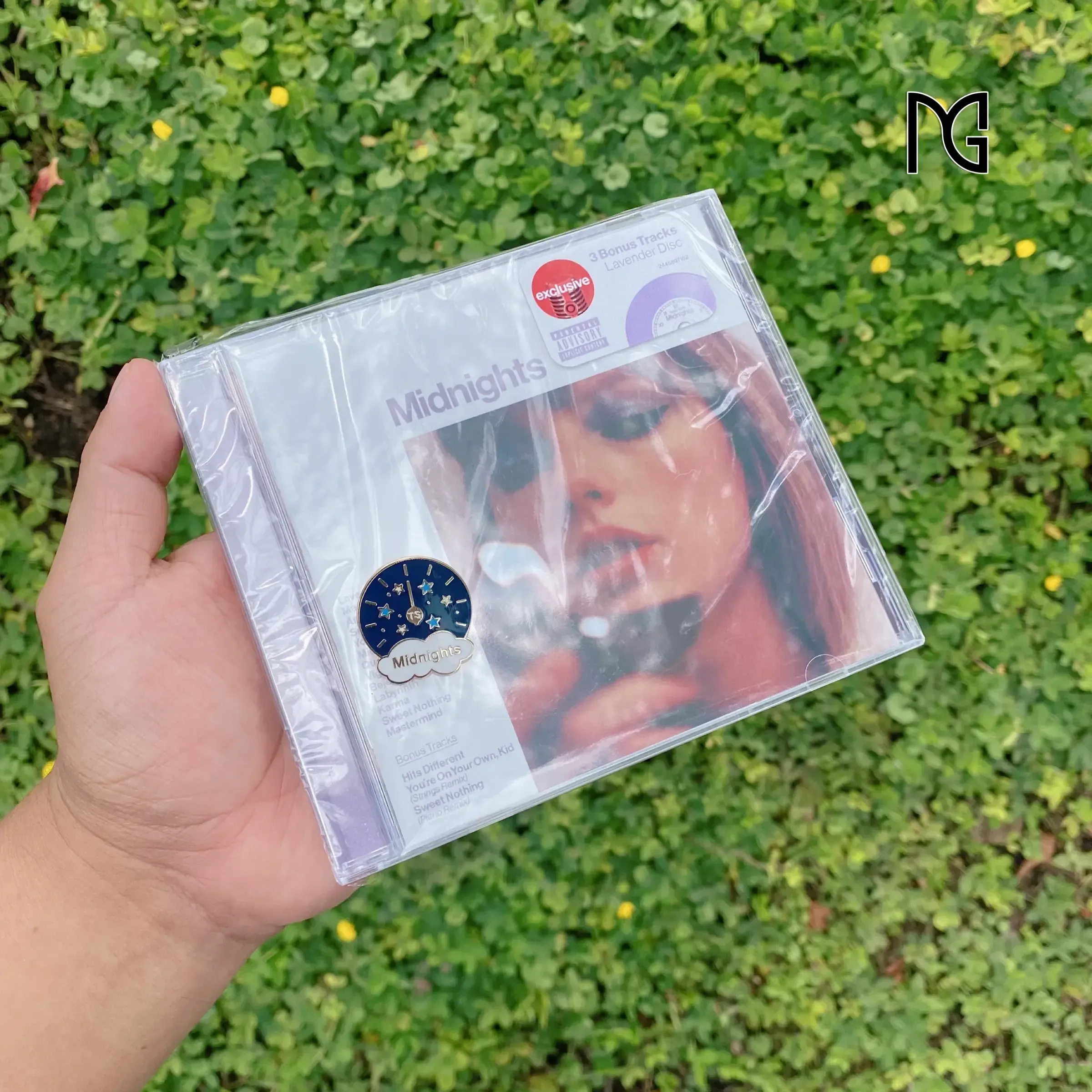Pack CD Midnights Target más pin 
