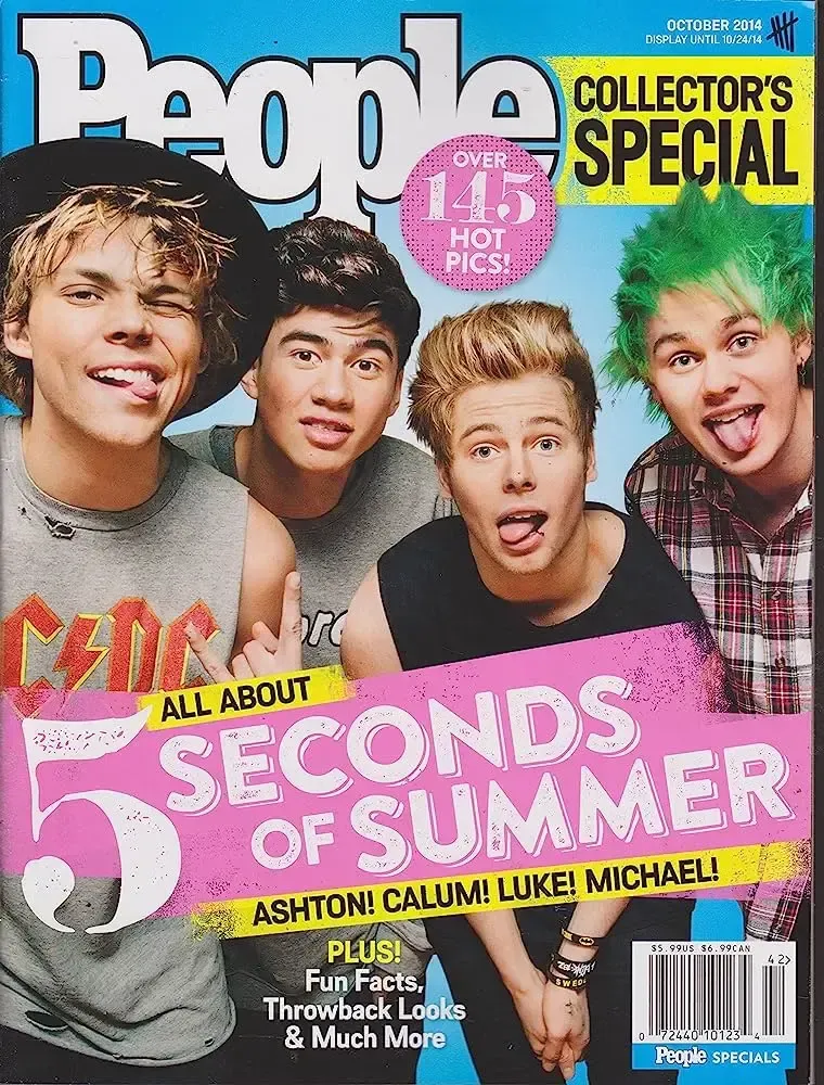 People Revista 5 Seconds of Summer 