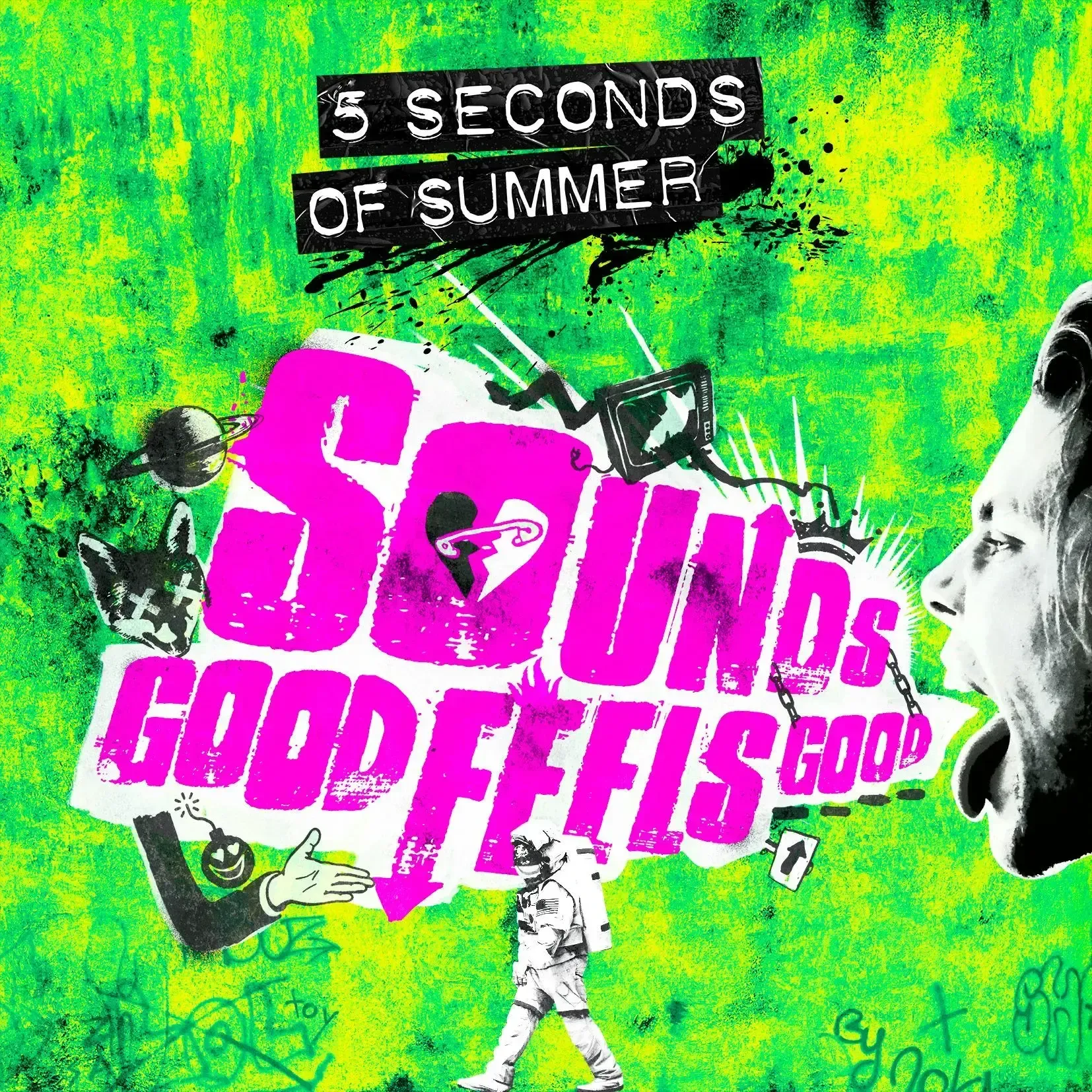Sounds Good Feels Good CD Edición Deluxe  5 Seconds of Summer 