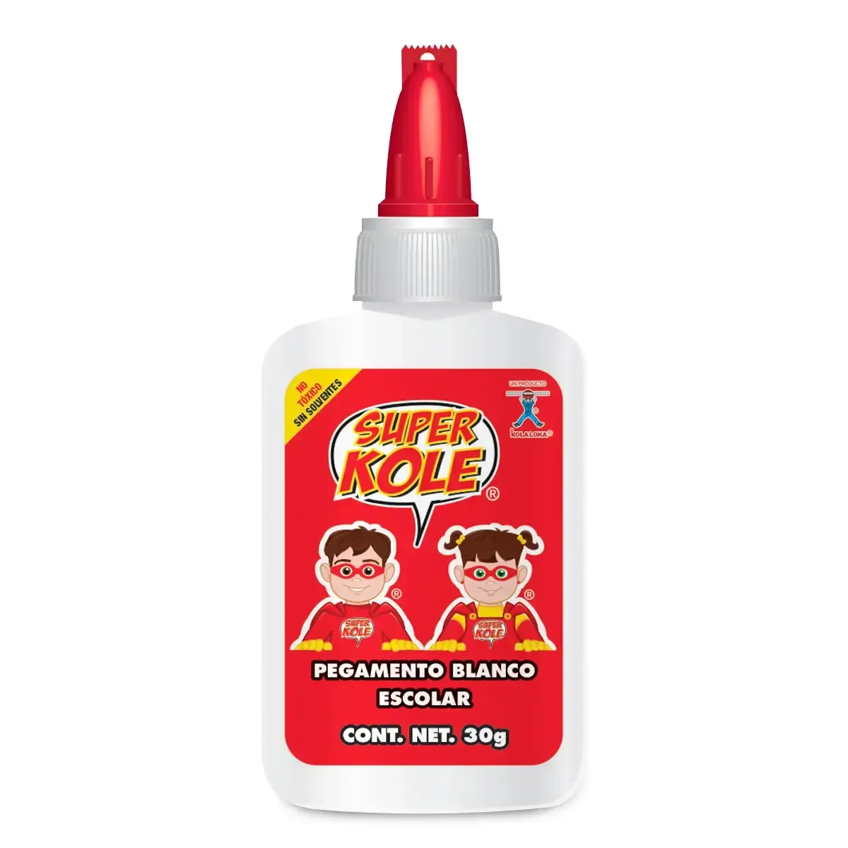 651013 pegamento kole 30gr con 12 pzas