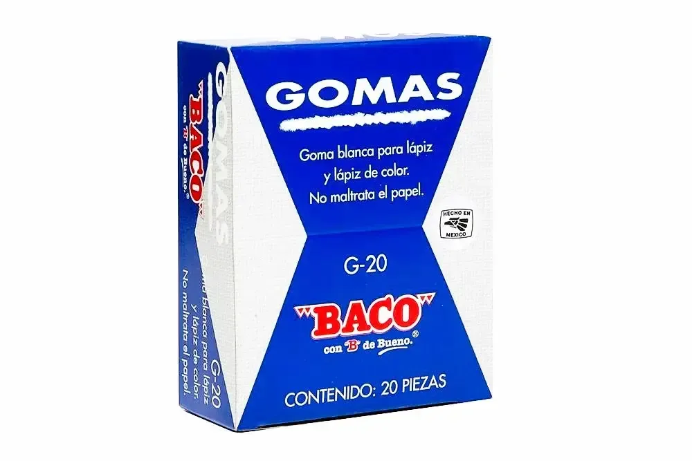 994124 borrador grande con 20 baco 