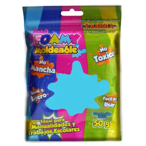 520558 foamy moldeable azul cielo