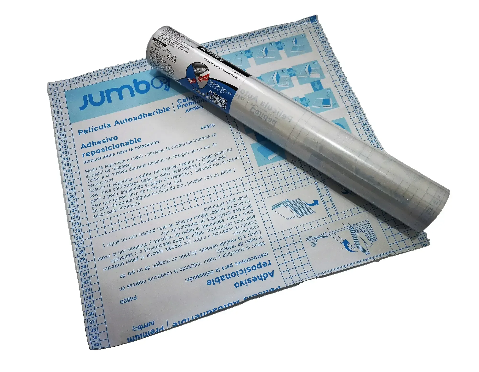 714121 papel contac jumbo 20 m,