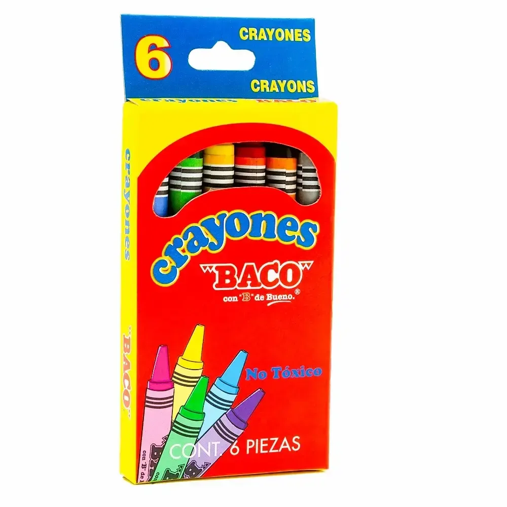 965445 crayones con 6 delgados