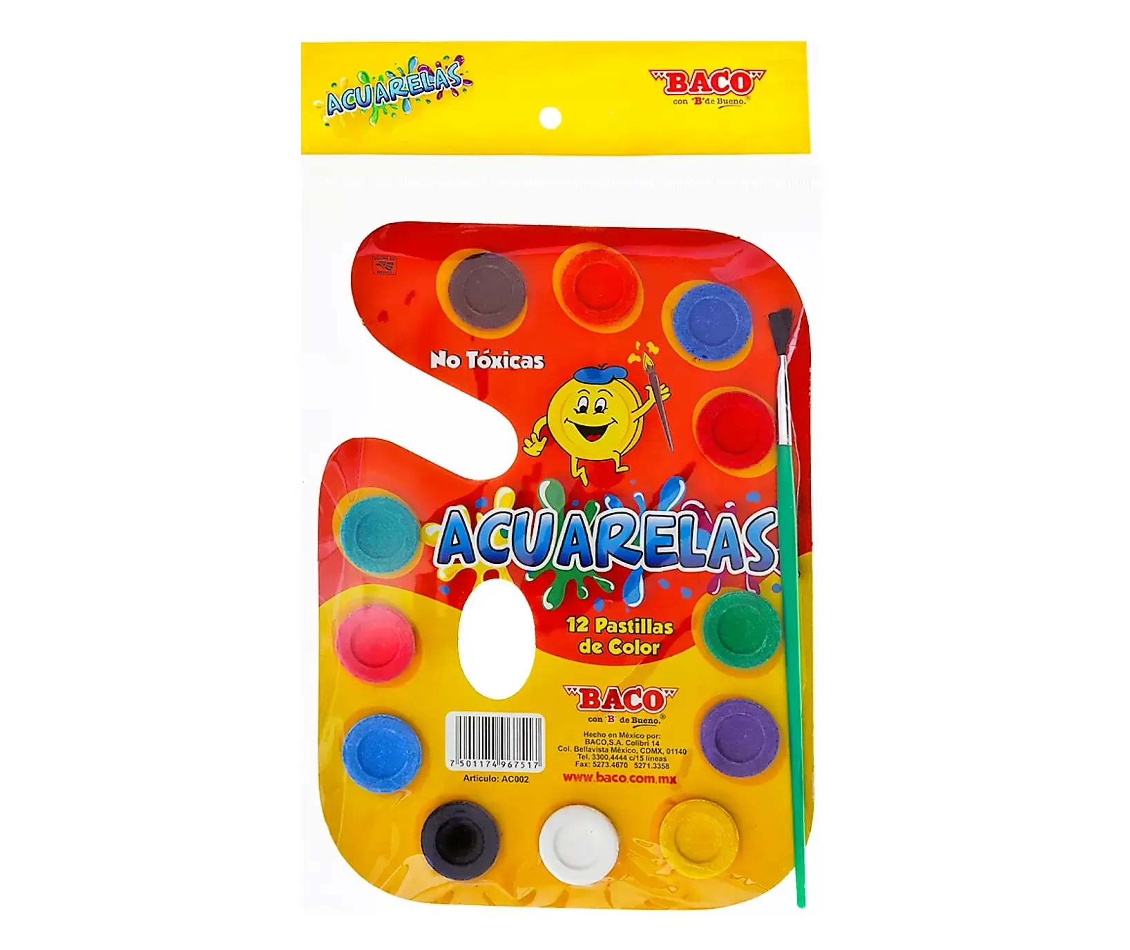 556567 acuarela c/12 baco 