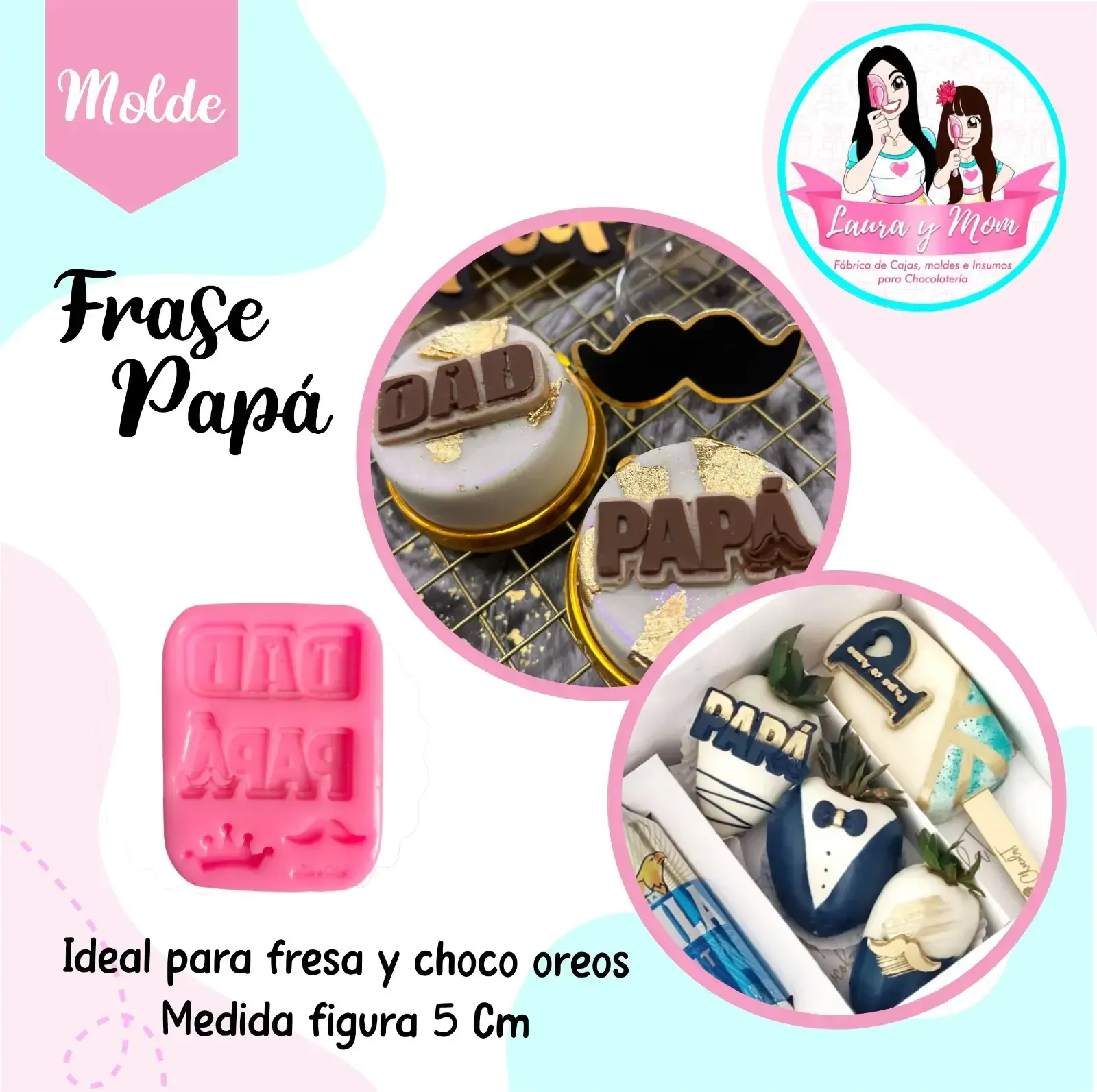 Molde frase papá 