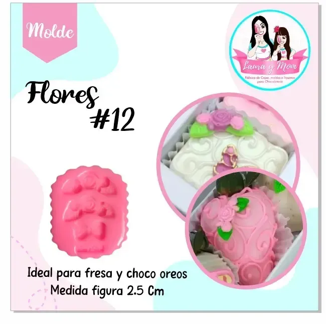 Molde Flores #12