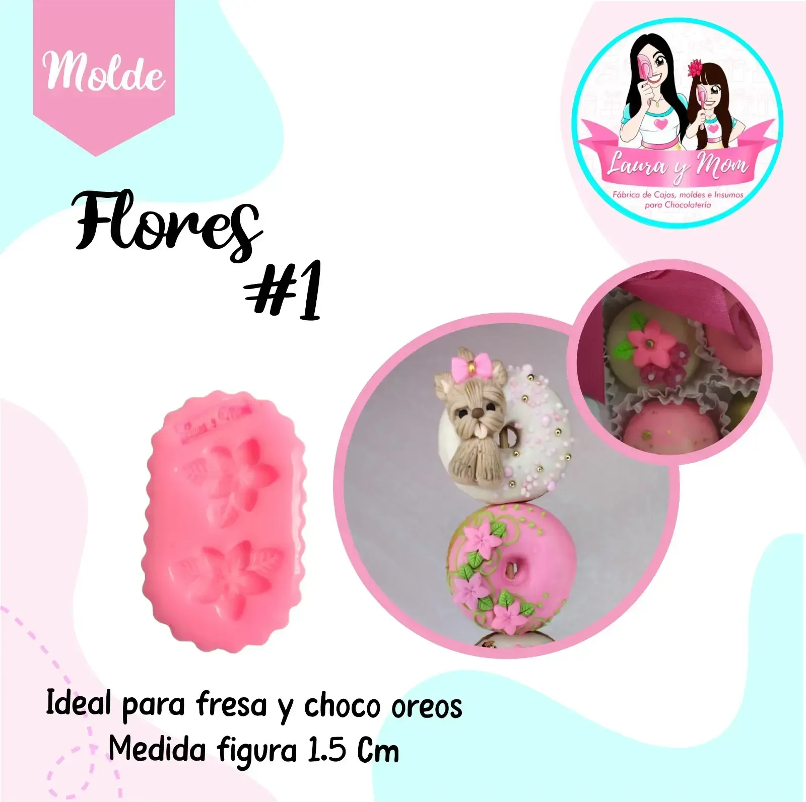 Molde Flores #1
