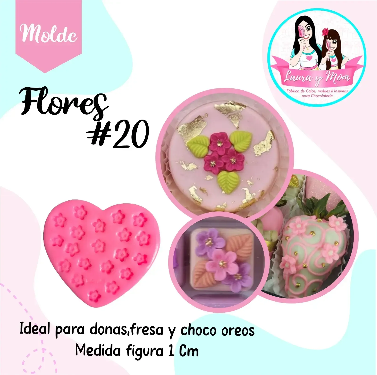 Molde Flores #20