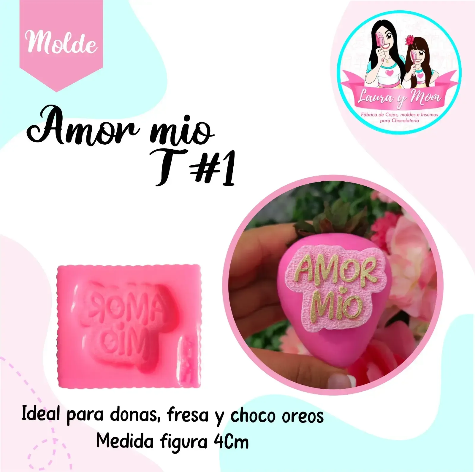 Moldes Amor mío t #1