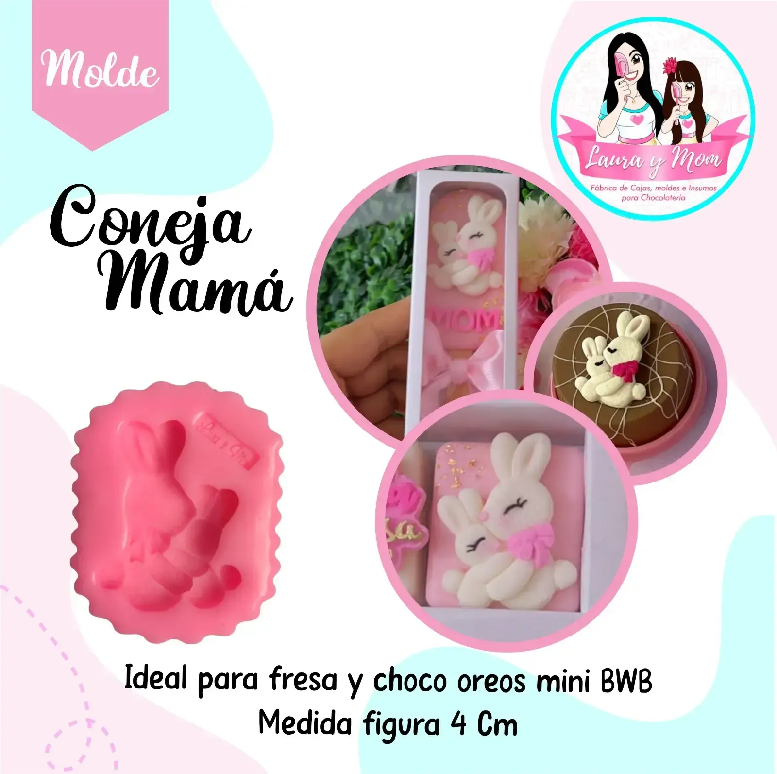 Molde Coneja Mamá 