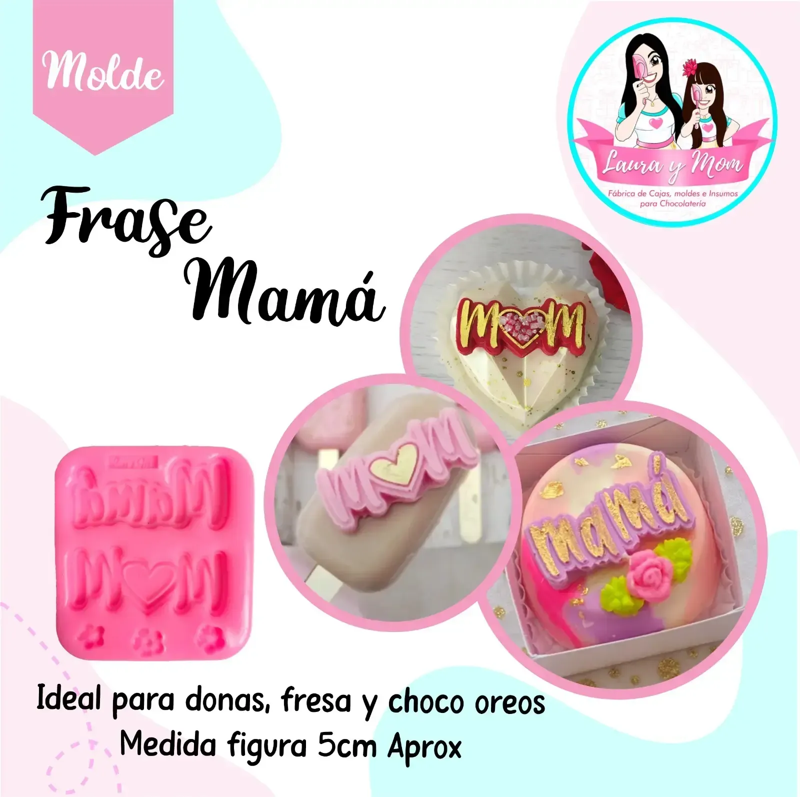 Molde Frase mamá 