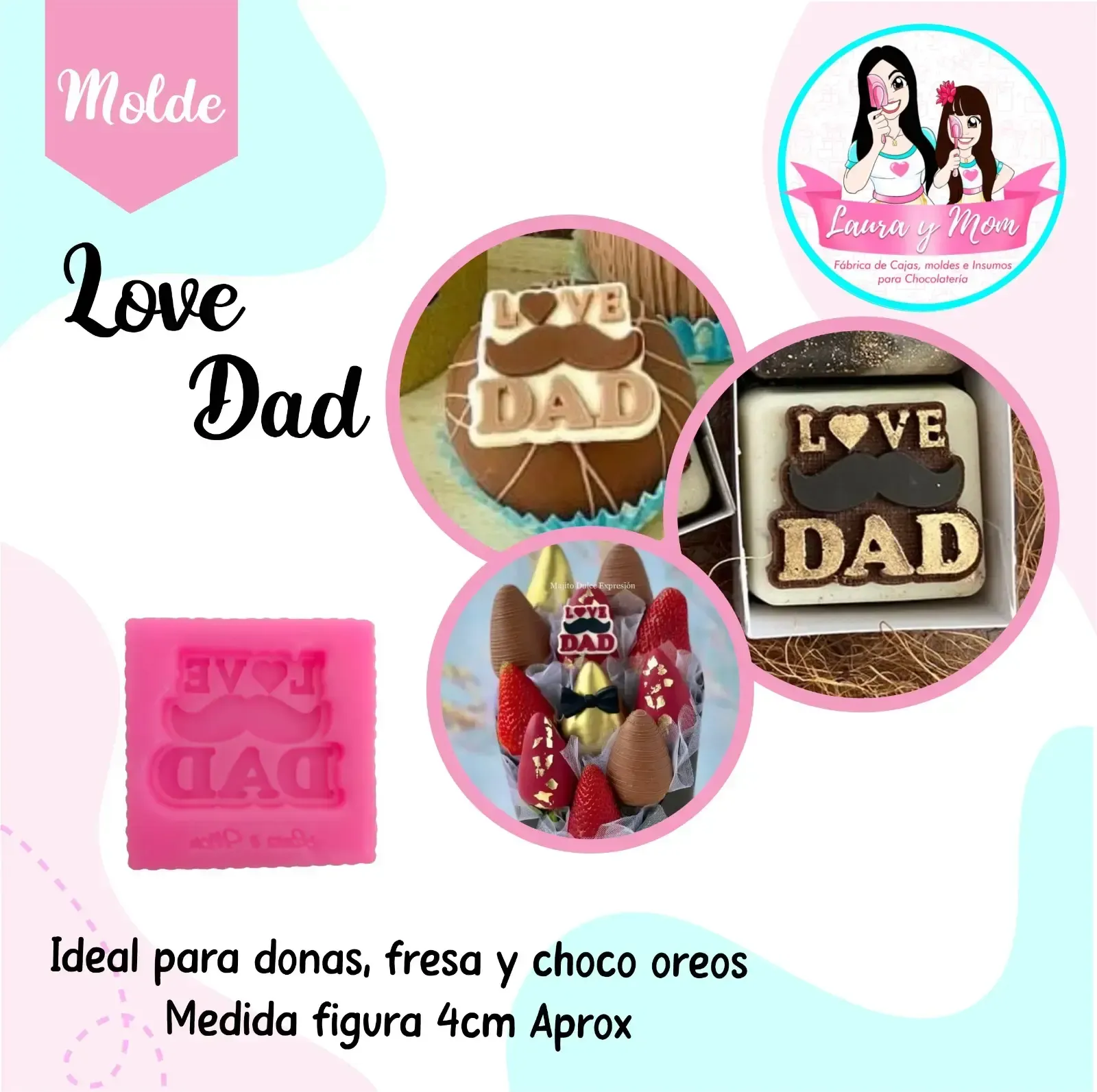 Molde Love Dad