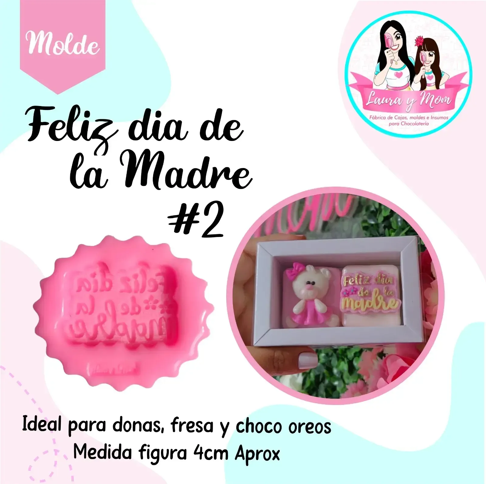 Molde Feliz día de la madre #2