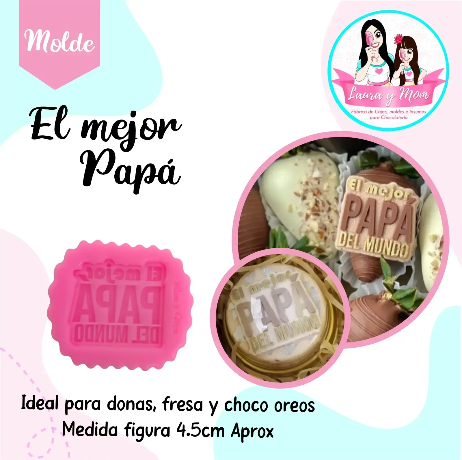 Molde El mejor papá 