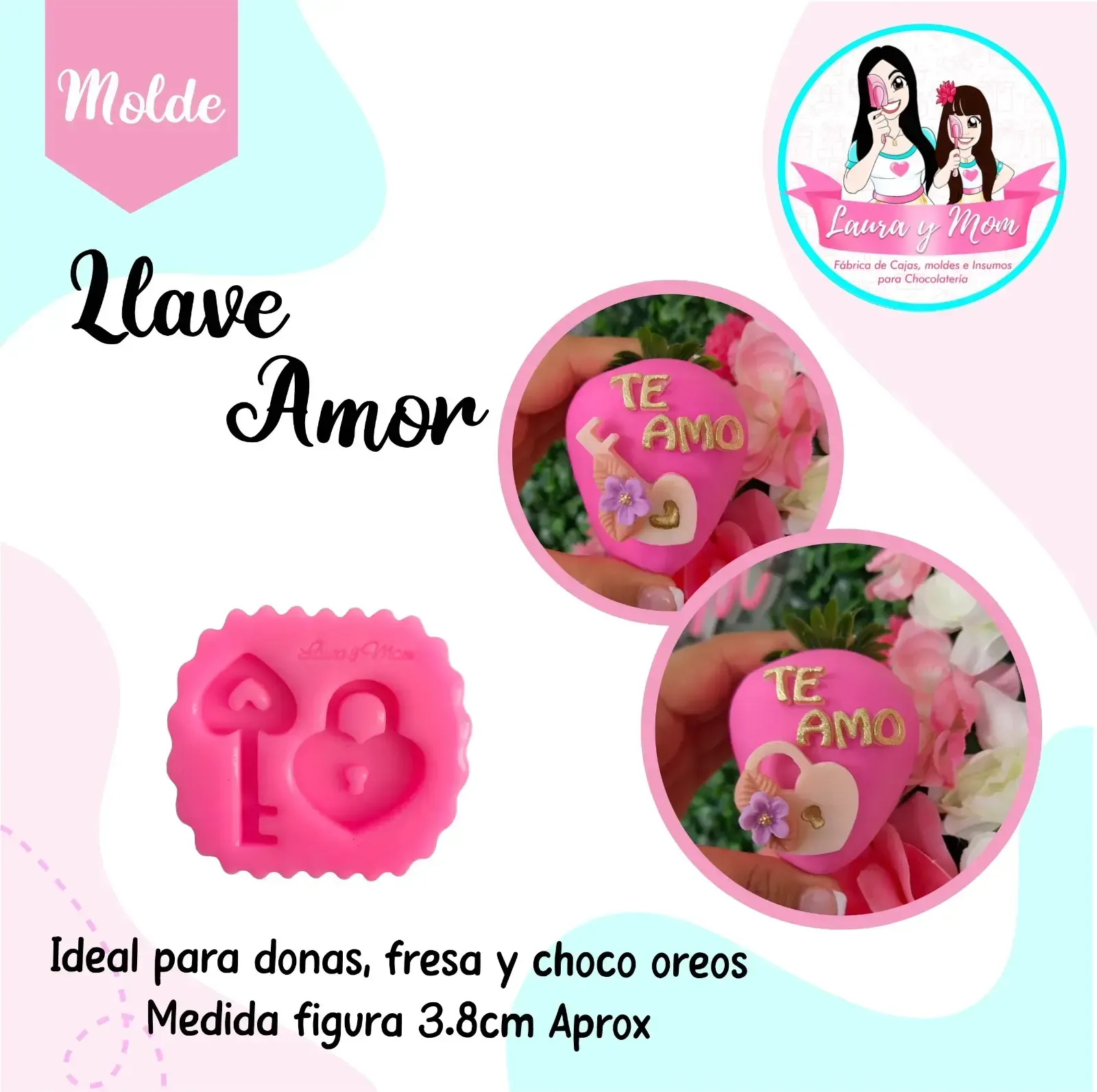 Molde Llave Amor