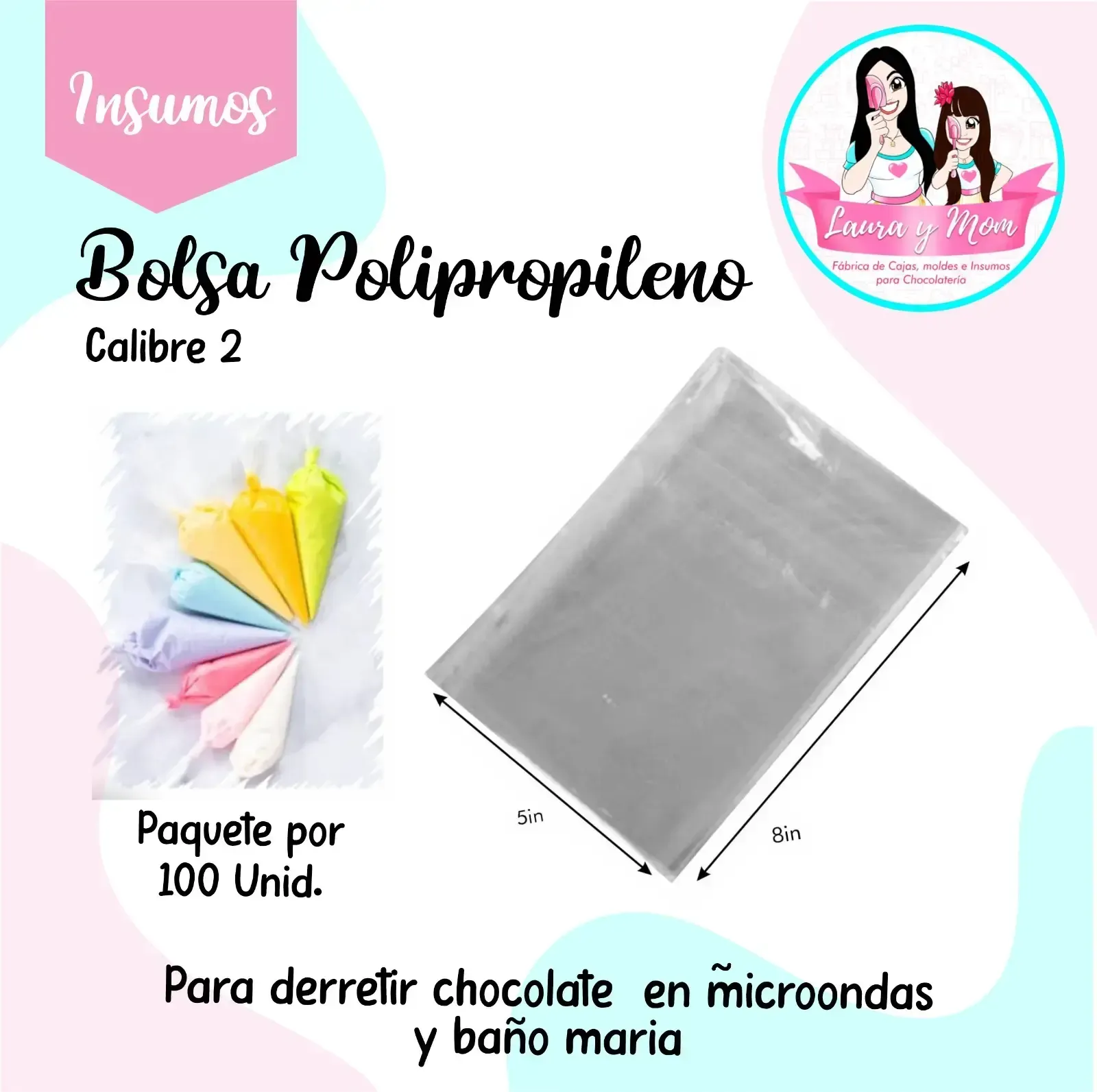 Bolsa Polipropileno calibre #2