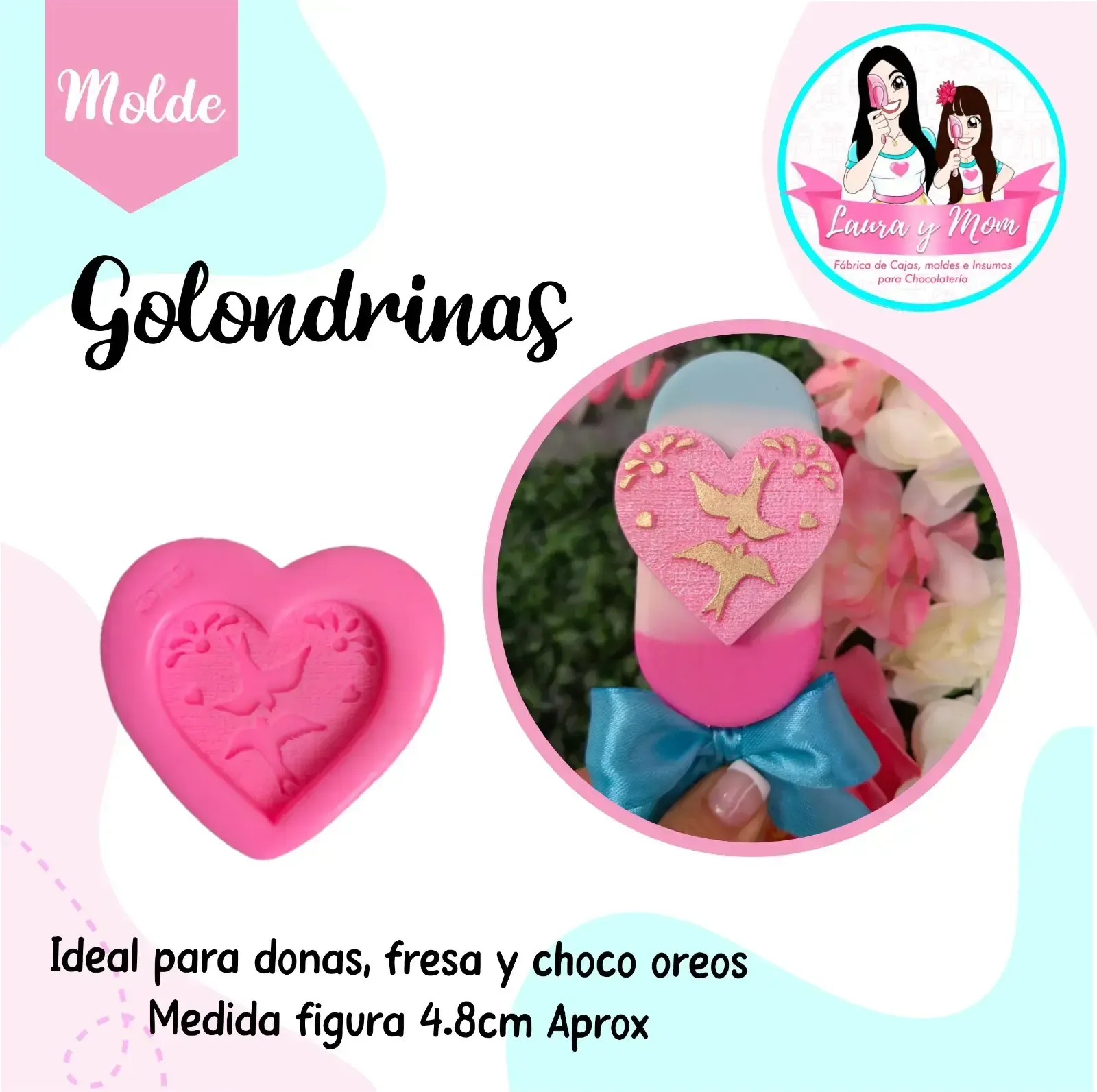 Molde Golondrinas