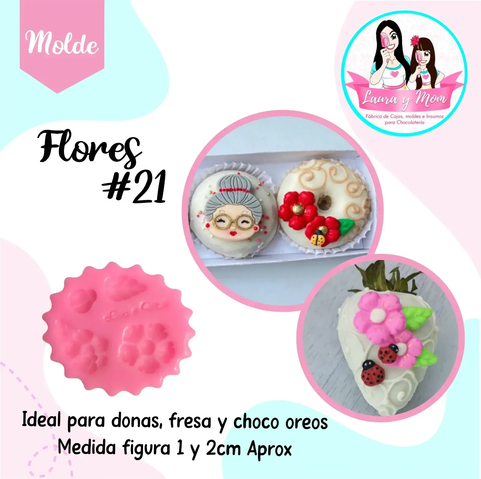Molde Flores #21