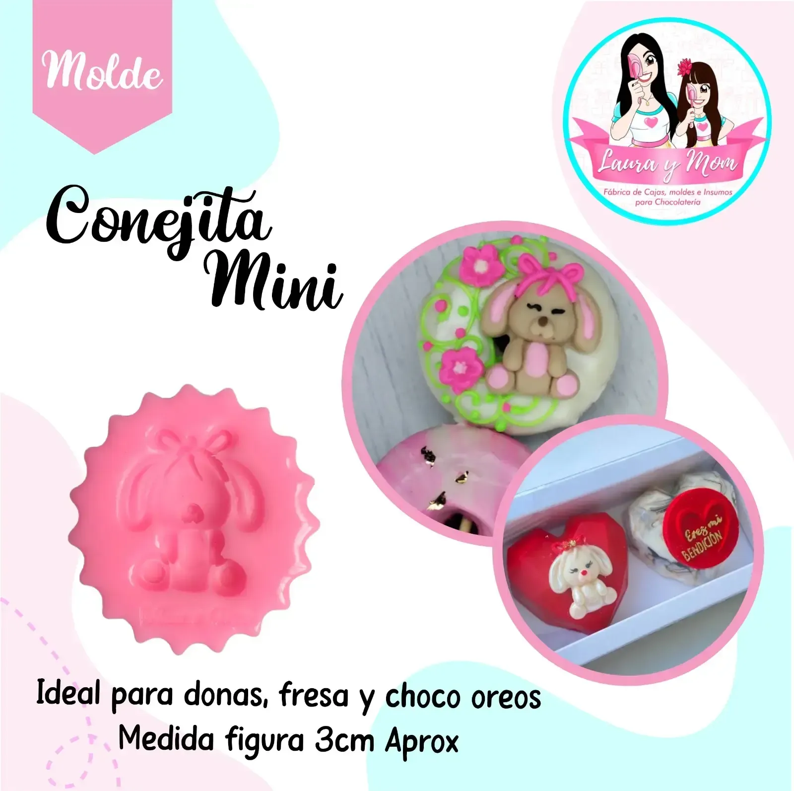 Molde Conejita Mini #1