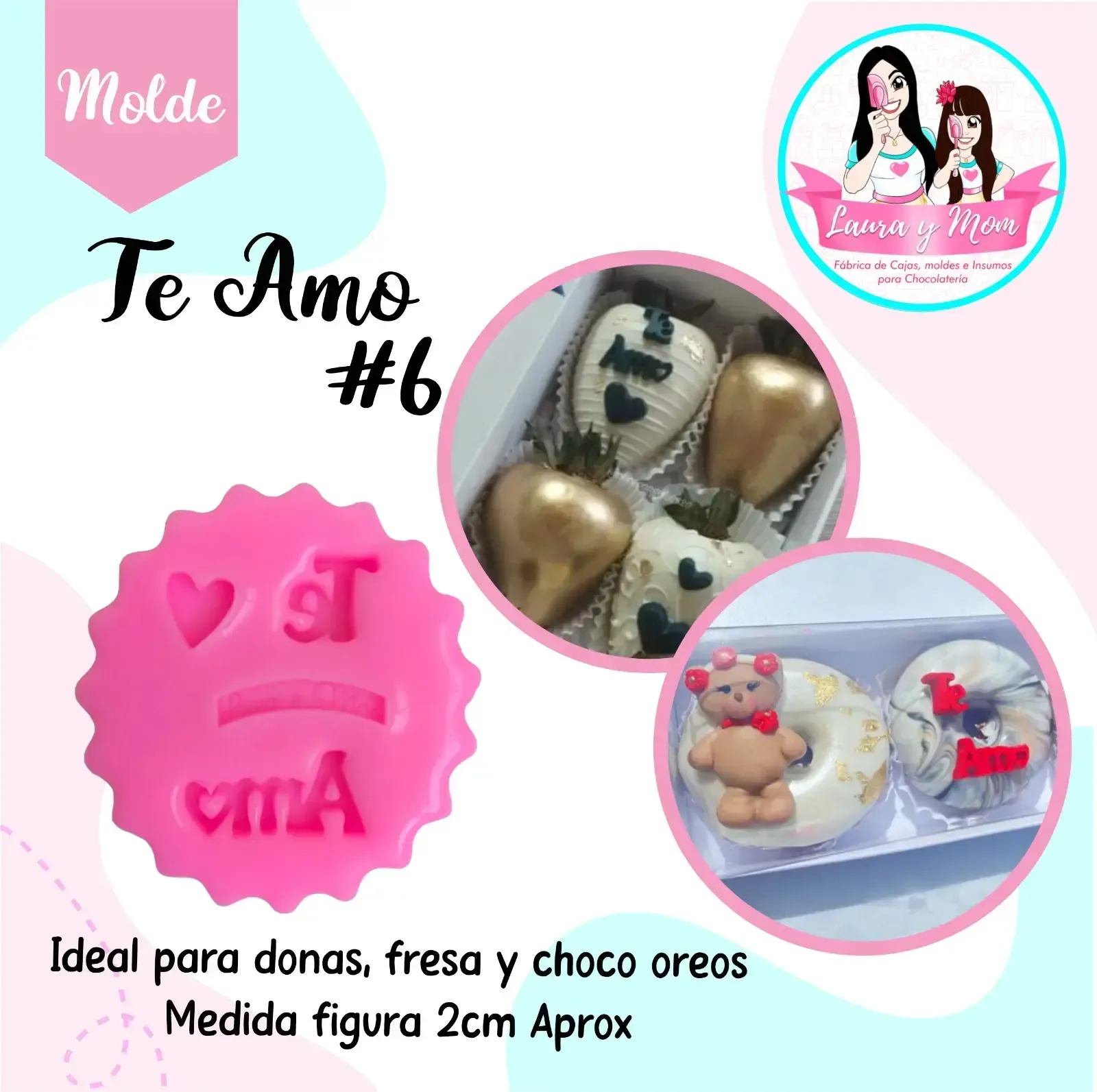 Molde Te amo #6