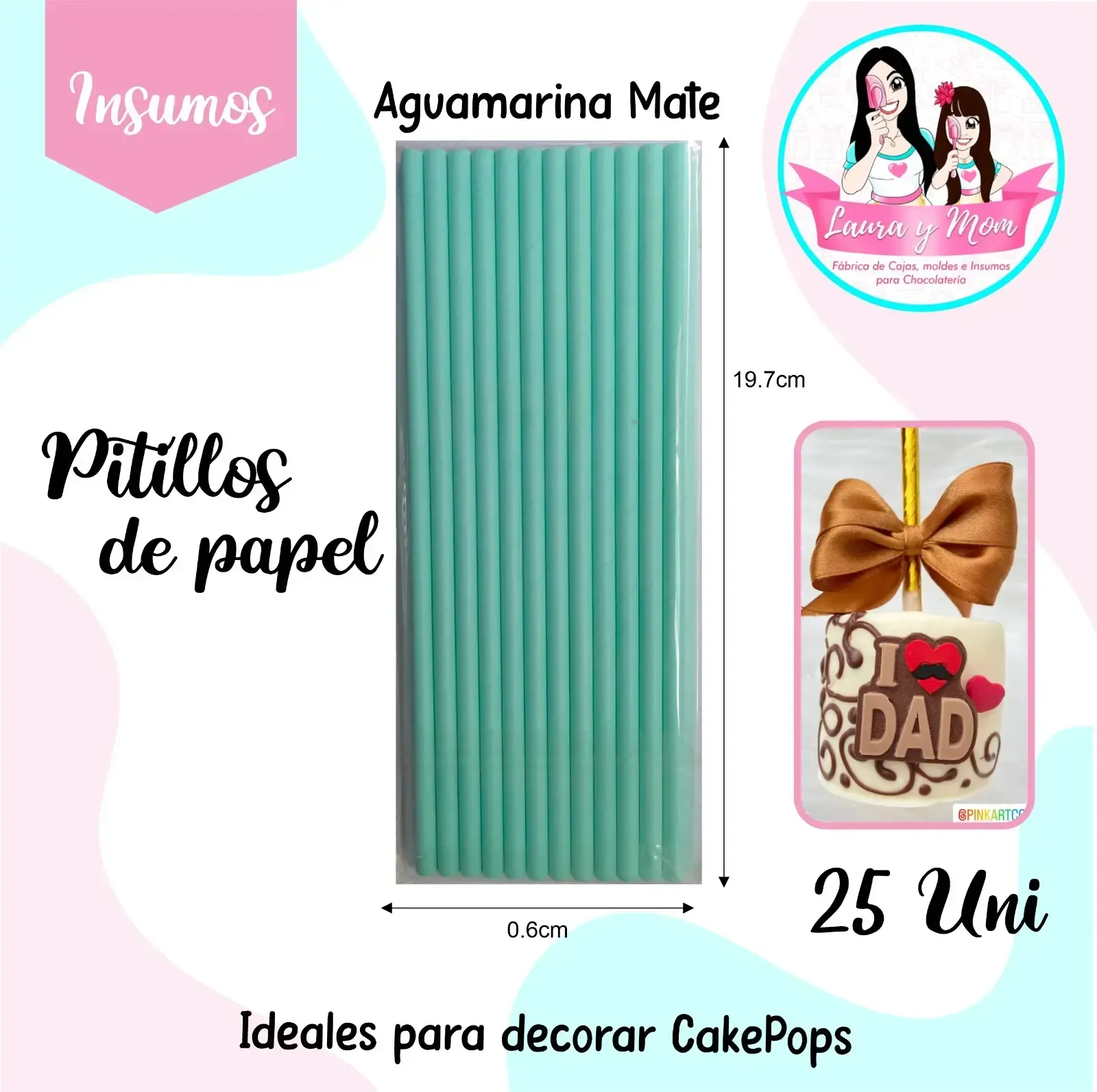 Pitillos aguamate 